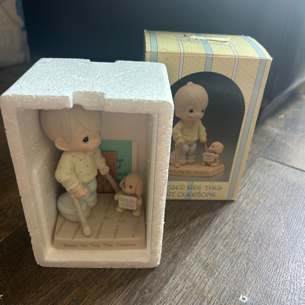 Precious Moments Blessed Are They That Overcome 115479 1988 Limited Edition Box